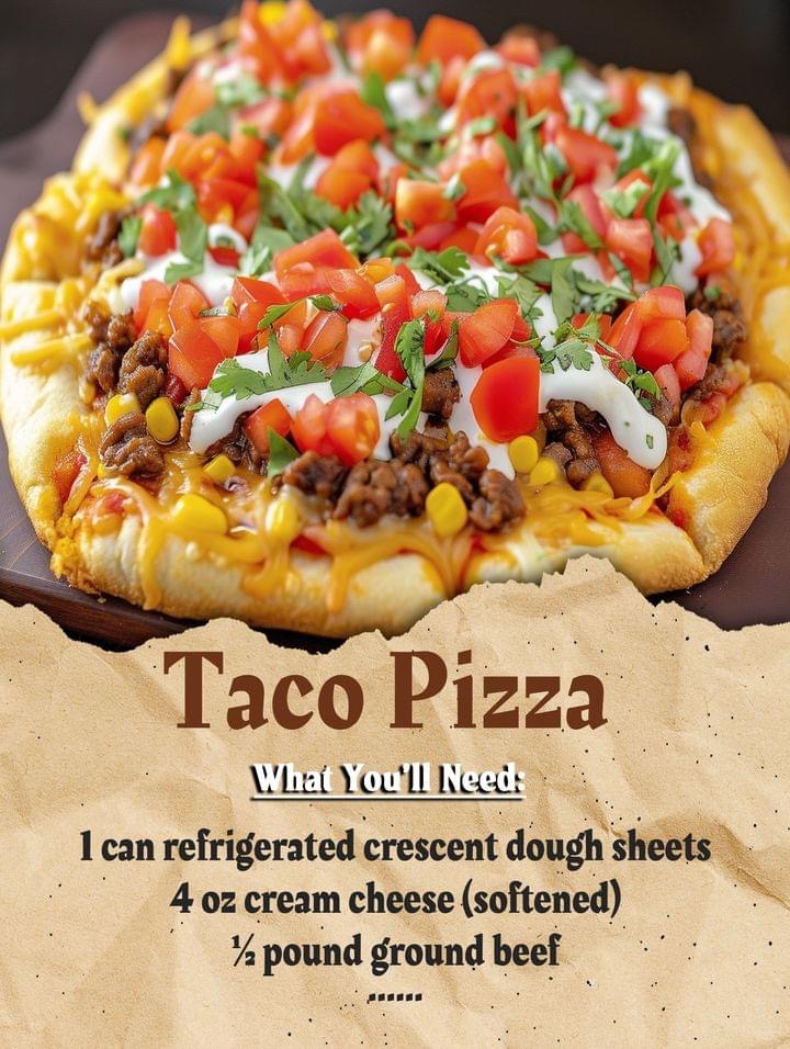Taco Pizza Recipe for Flavorful Evenings