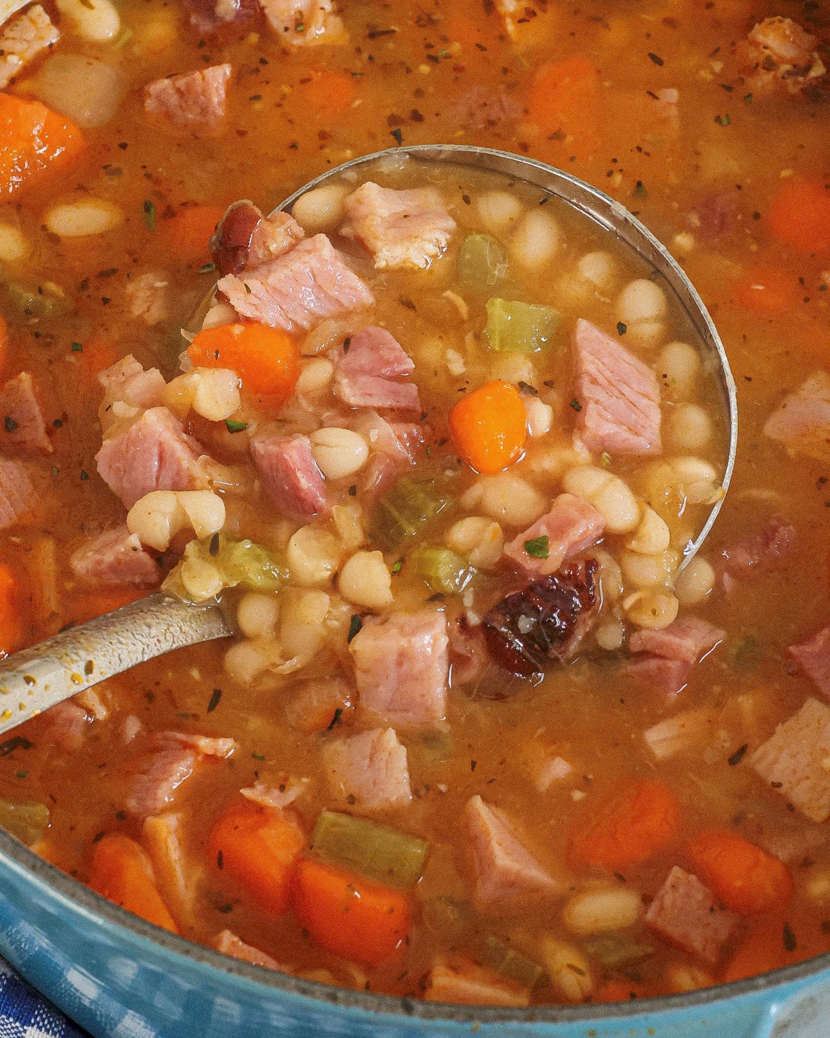 Hearty Ham and Bean Soup